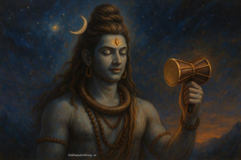The Power and Significance of the Damru in Lord Shiva’s Hand